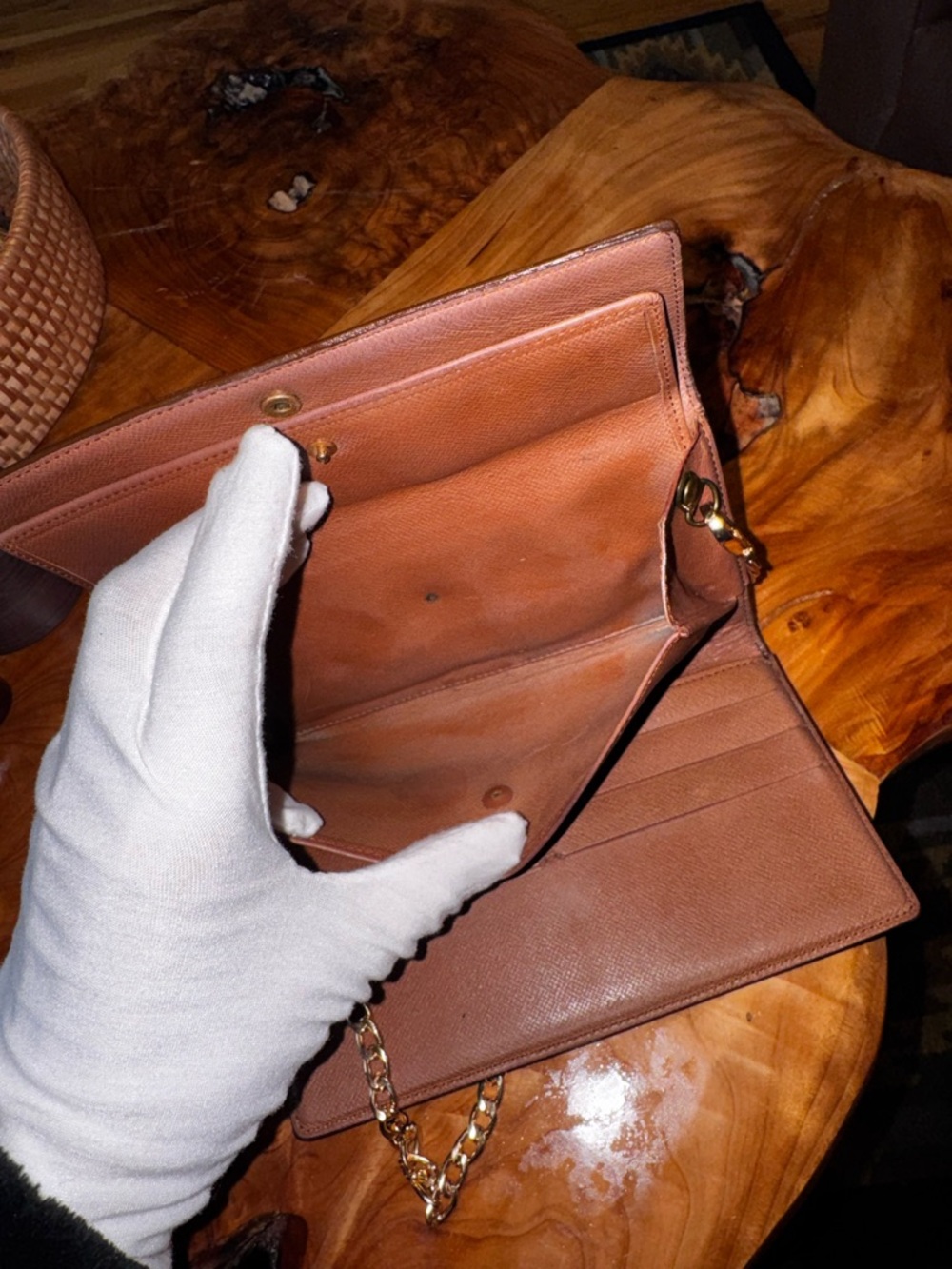 Louis Vuitton, beautiful vintage monogram international long wallet/Crossbody - Picture 9 of 15